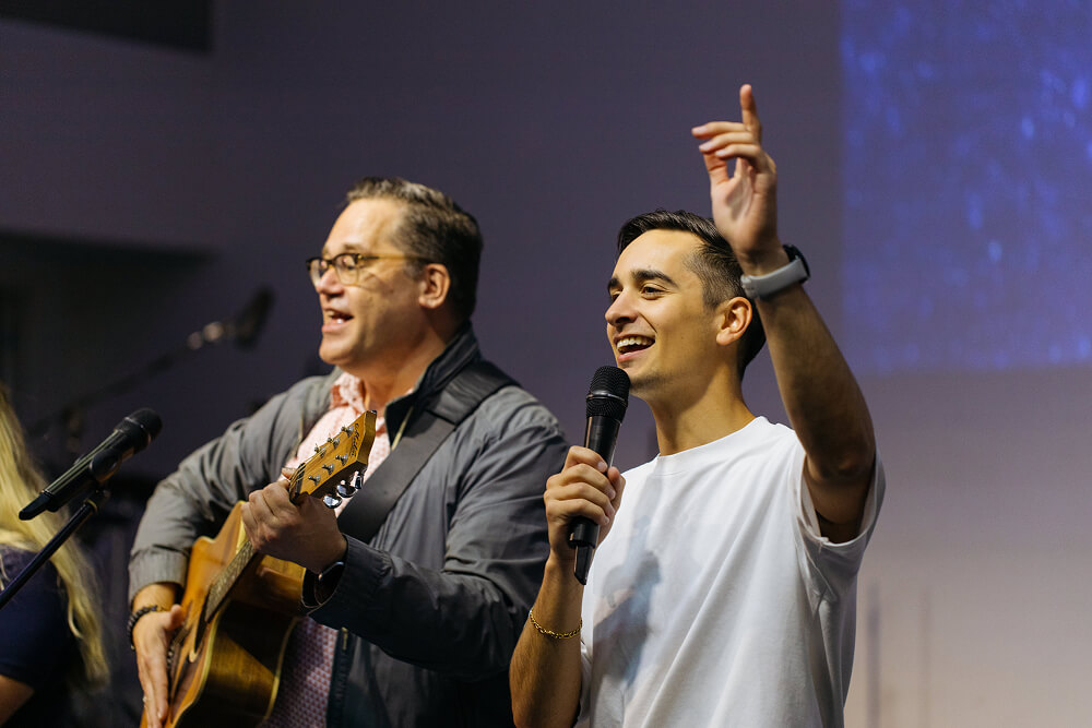 Song performance at Hobart Corps