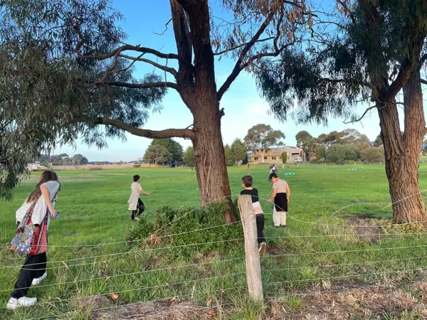 The grounds of The Ranch at the Bellarine Peninsula corps